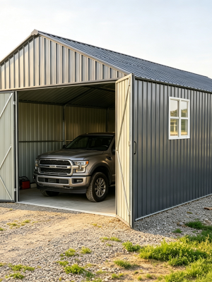 Farm Metal Garage Shed